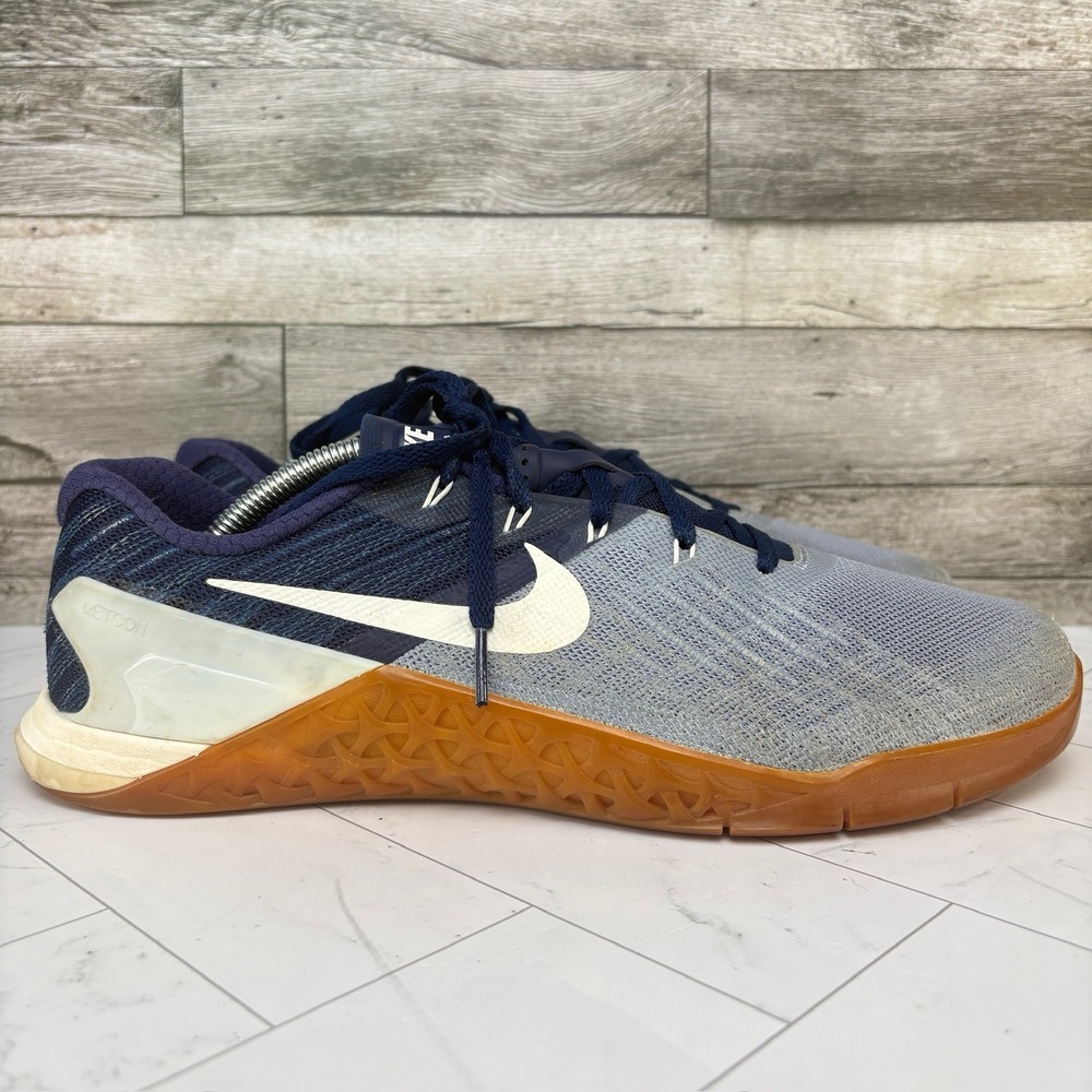 NIke Metcon 3 - Men's 10.5 - Blue Cross Training Sneakers Gym Athletic
